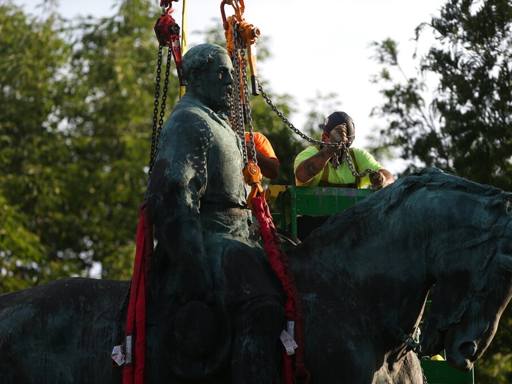 羅伯特.李（Robert E. Lee）將軍。AP資料圖片
