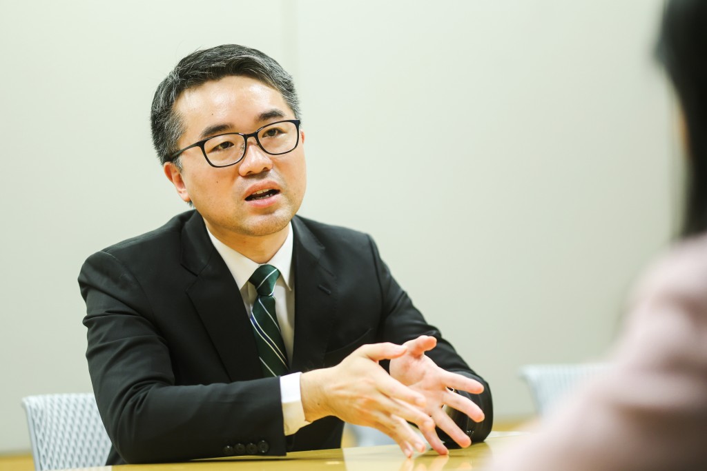 教育局副局長施俊輝。 教育局副局長施俊輝。