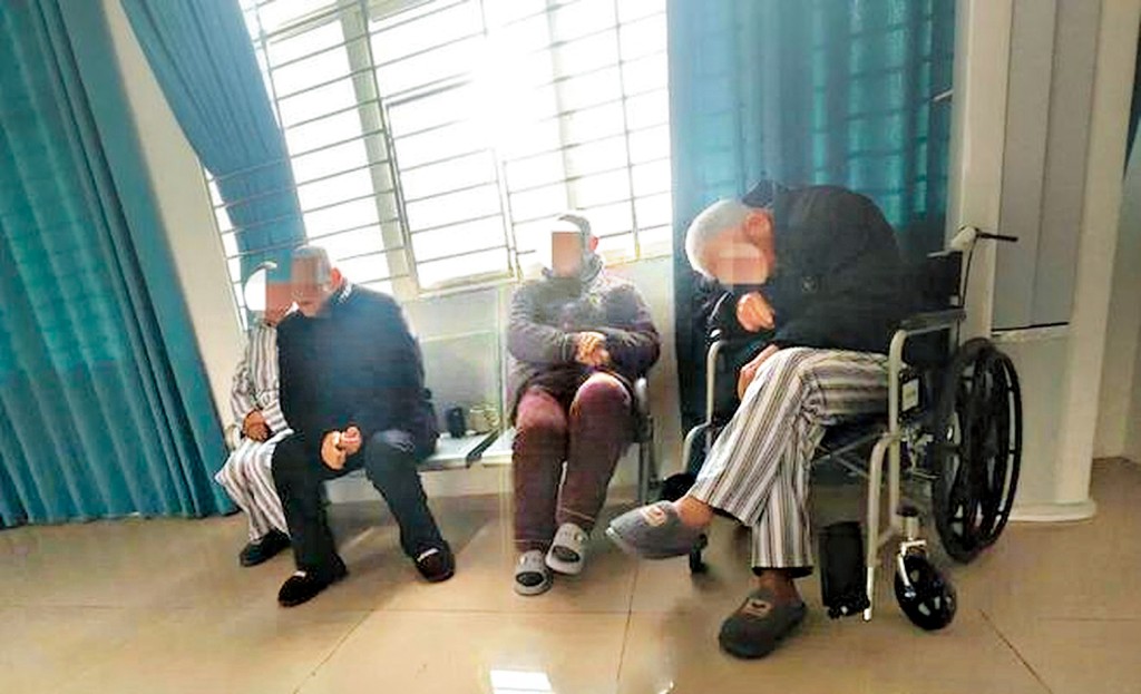 不少住院者是沒有精神疾病的老人家。