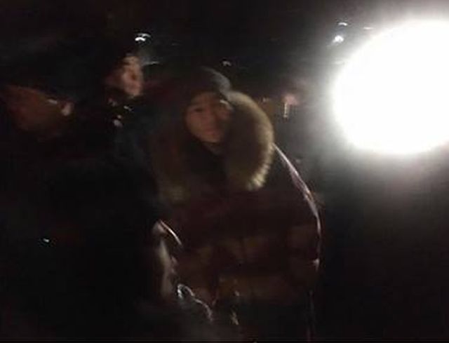 王全璋妻子李文足今日未能到天津聽審。網圖