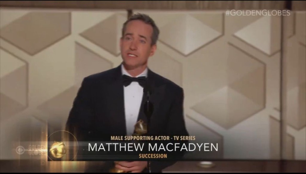 最佳男配角：Matthew Macfadyen《傳媒家族繼承人》