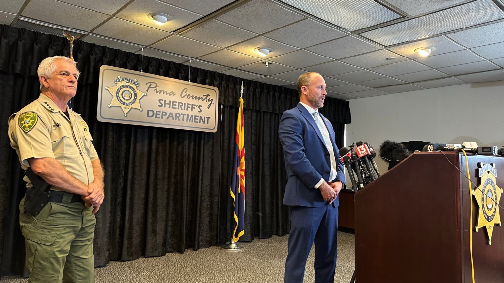 警方說明南西（Nancy Guthrie）失蹤一案。 美聯社