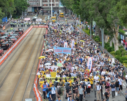 民陣發起七一遊行