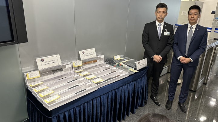 警方交代拘捕行動。劉漢權攝