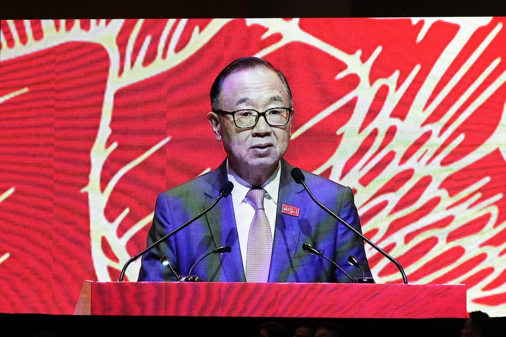 馬會主席廖長江。吳艷玲攝 馬會主席廖長江。吳艷玲攝