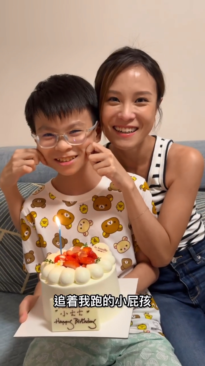 弟弟今年已經13歲。