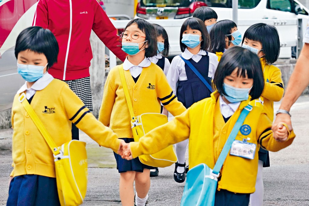 K3生下月中復課,收拾心情迎接小學生活。
