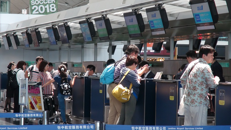 5月份訪港旅客有逾495萬人次，較去年同期上升8%。資料圖片