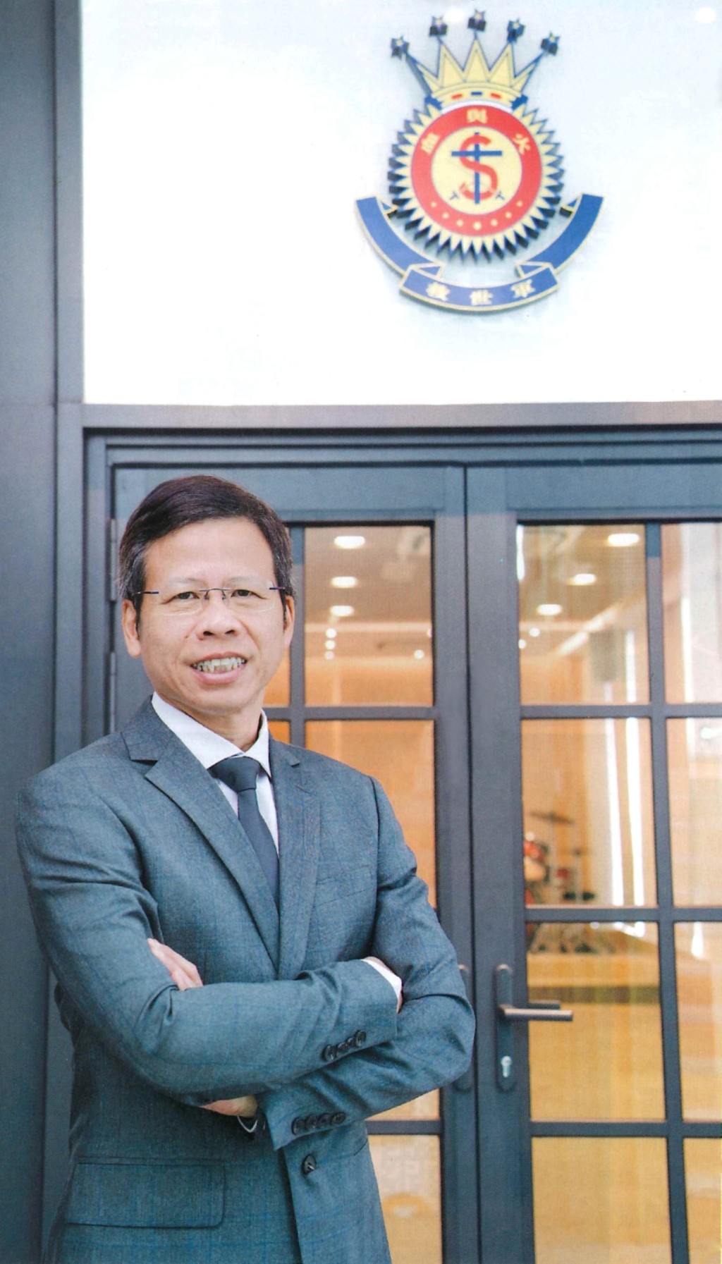中國香港學界體育聯會董事會主席洪楚英指,在體育園進行比賽為學生帶來更強烈的榮譽感。 中國香港學界體育聯會董事會主席洪楚英指,在體育園進行比賽為學生帶來更強烈的榮譽感。