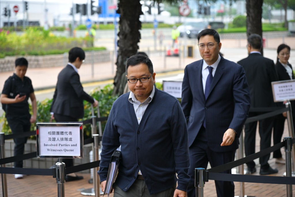 宏福苑時任業主立案法團主席徐滿柑。 宏福苑時任業主立案法團主席徐滿柑。