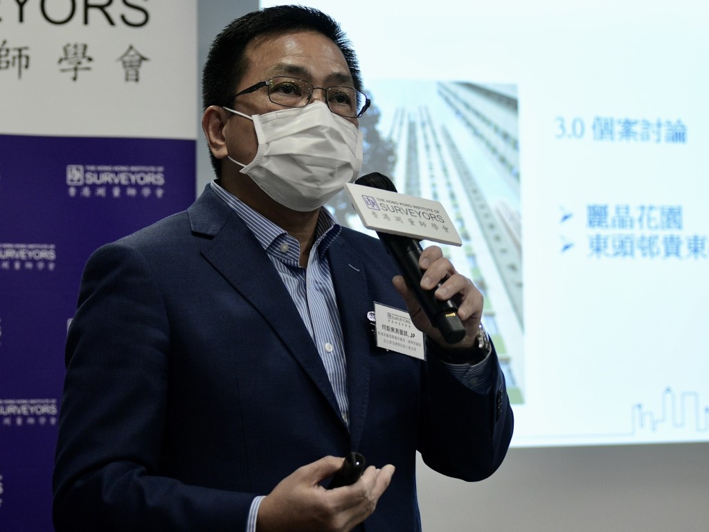 何鉅業建議政府視乎工程規模及實際狀況,調整排水系統資助額的上限。