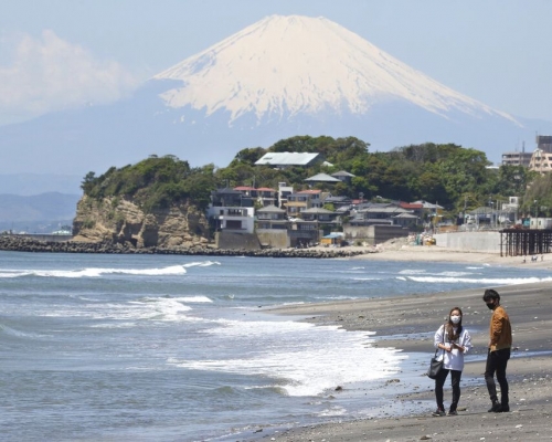 日本富士山4條登山道今夏將不開放。AP資料圖片