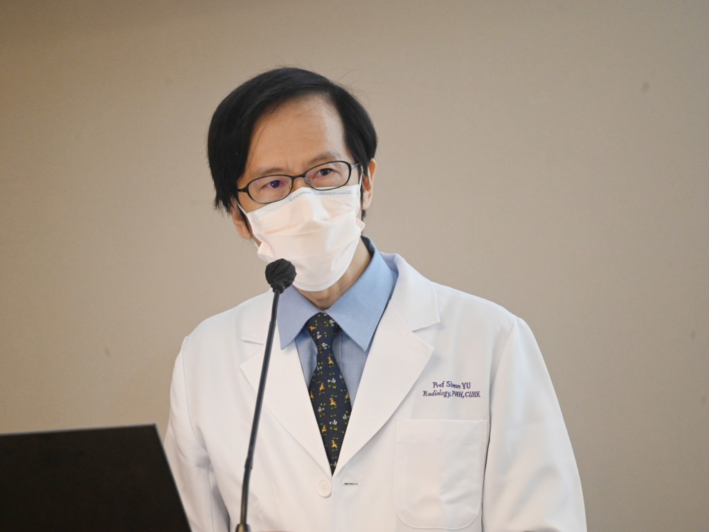 中大医学院影像及介入放射学系名誉临床教授余俊豪。资料图片 中大医学院影像及介入放射学系名誉临床教授余俊豪。资料图片