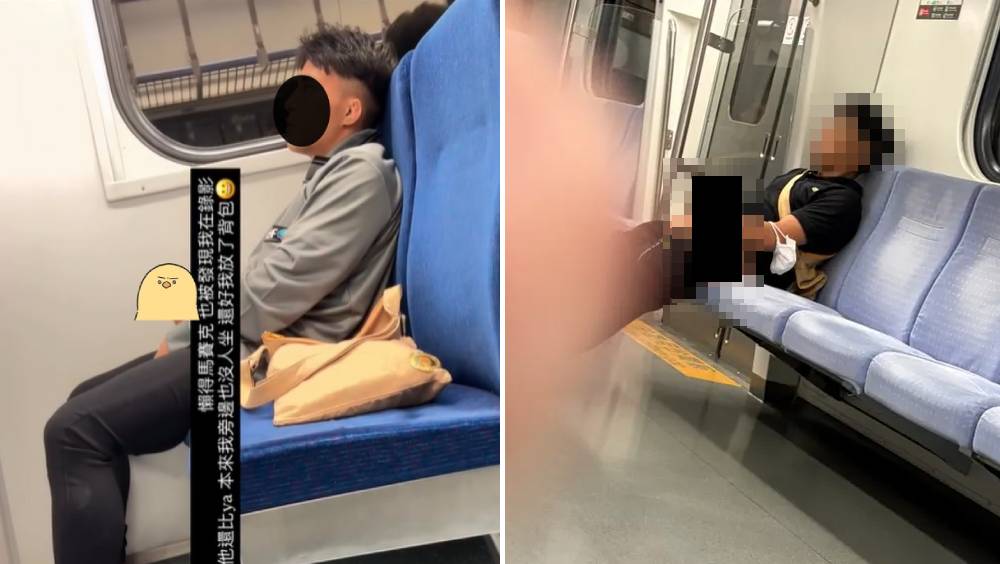 台鐵接連兩日現「露鳥男」。threads