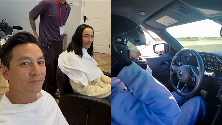 吳彥祖自稱「老司機」教Lisa S.揸跑車    一句話曝光夫妻真實婚姻實況