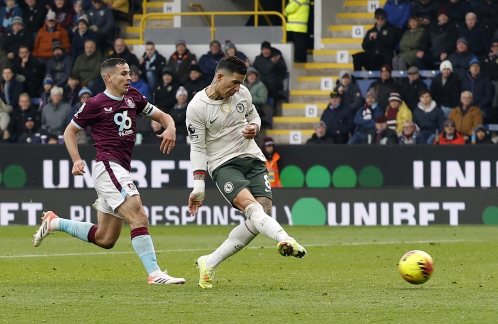 車路士作客以2：0擊敗般尼。路透社