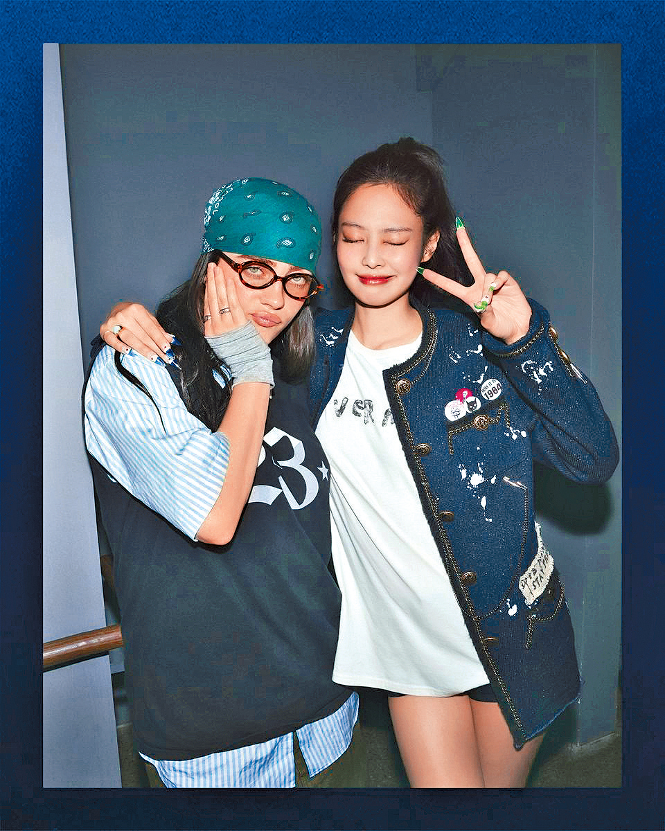 Billie訪韓，Jennie任活動主持，網民指樂見兩巨星交流。