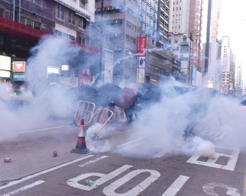 近日在油尖旺區多次爆發示威衝突。資料圖片