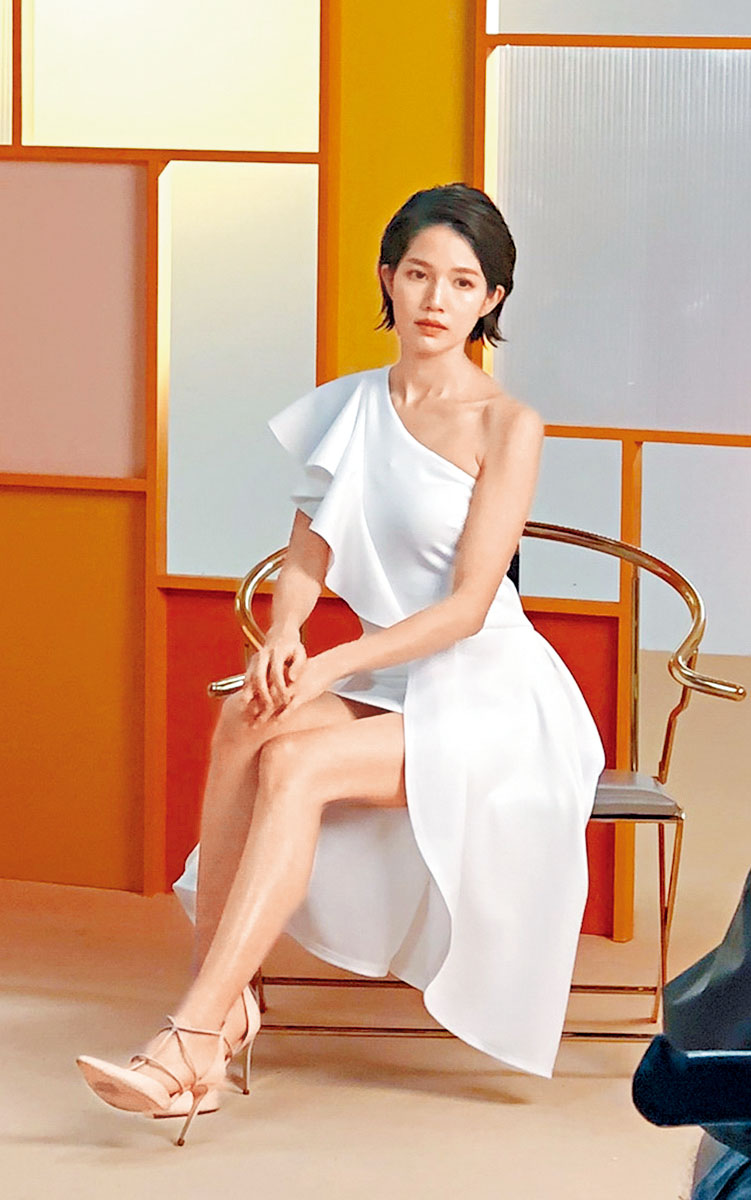 ■蘇皓兒一改以往的清純鄰家女孩形象。