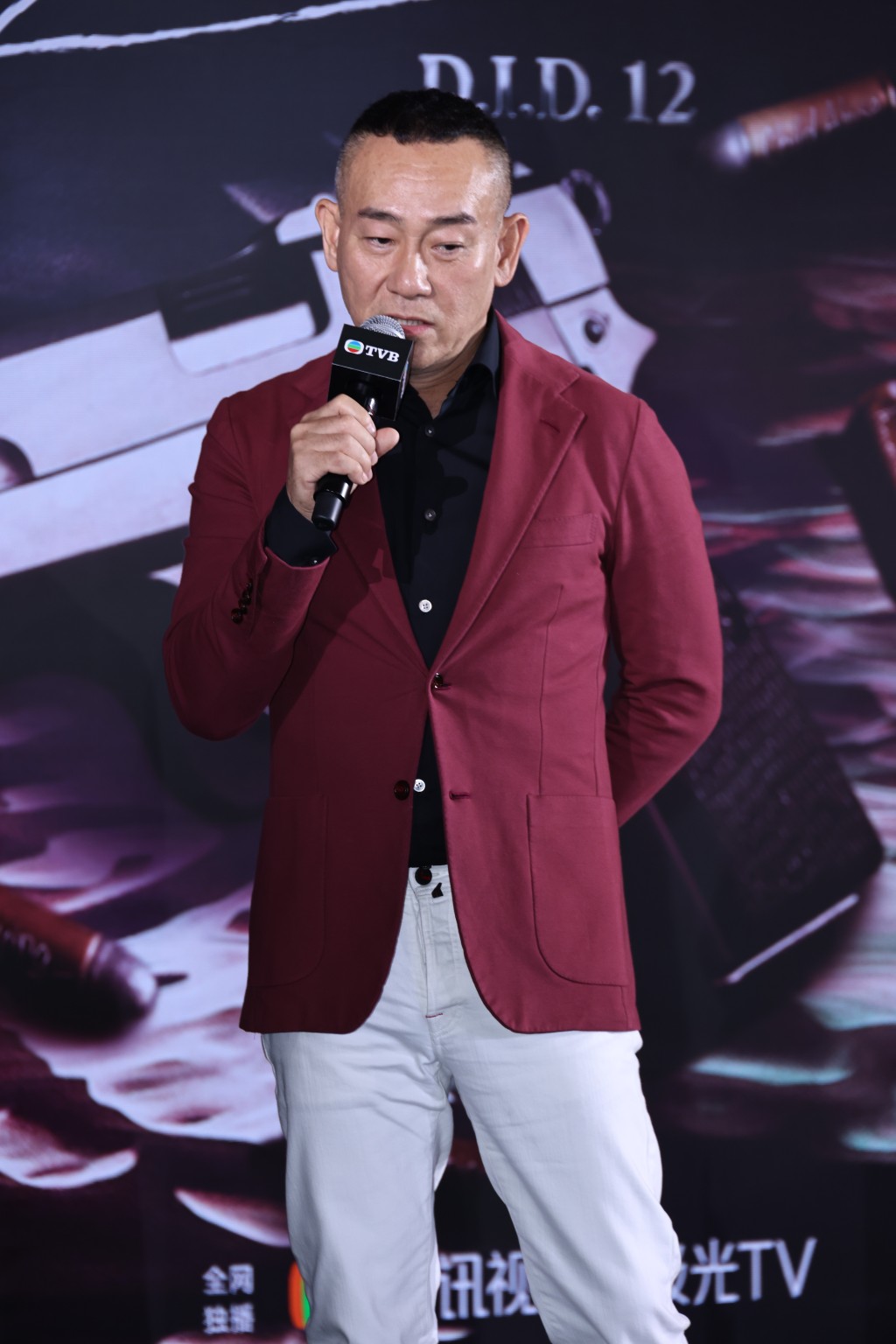 相隔13年回归TVB拍剧的林保怡，甫现身即赢得全场掌声。