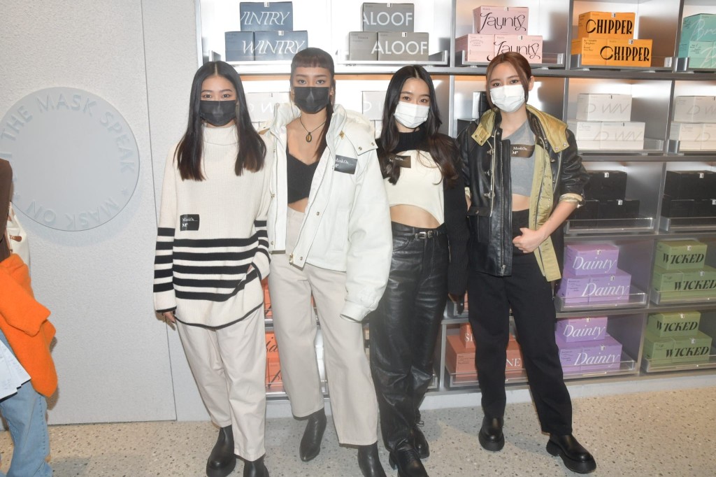 (左起)Ada,Marf、Yoyo,Ivy