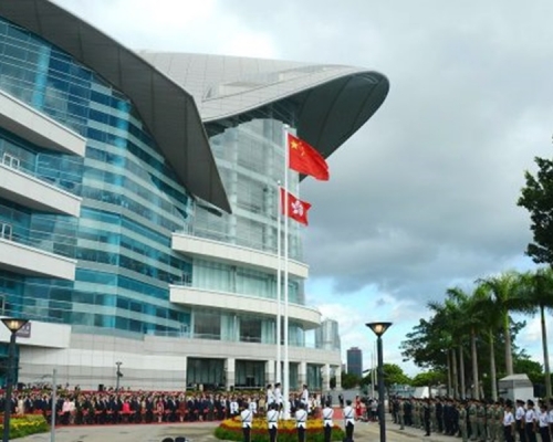 特朗普因國安法，宣布取消香港的特殊待遇，外交部斥嚴重干涉中國內政。資料圖片