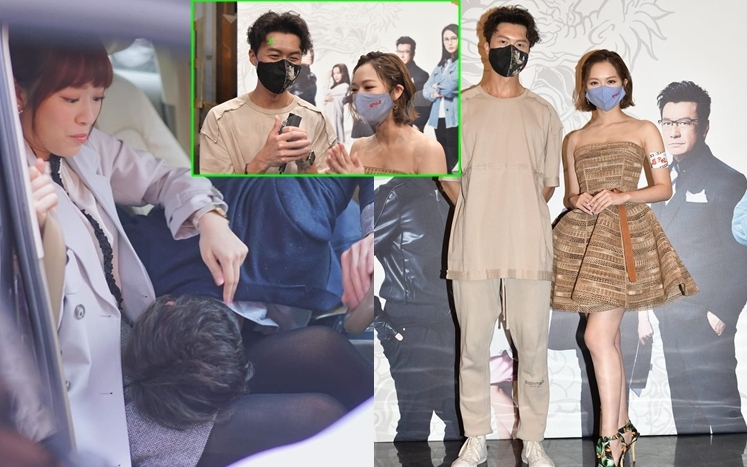 有場戲王浩信要頭壓向馮盈盈大腿之間,真係有啲尷尬位喎!