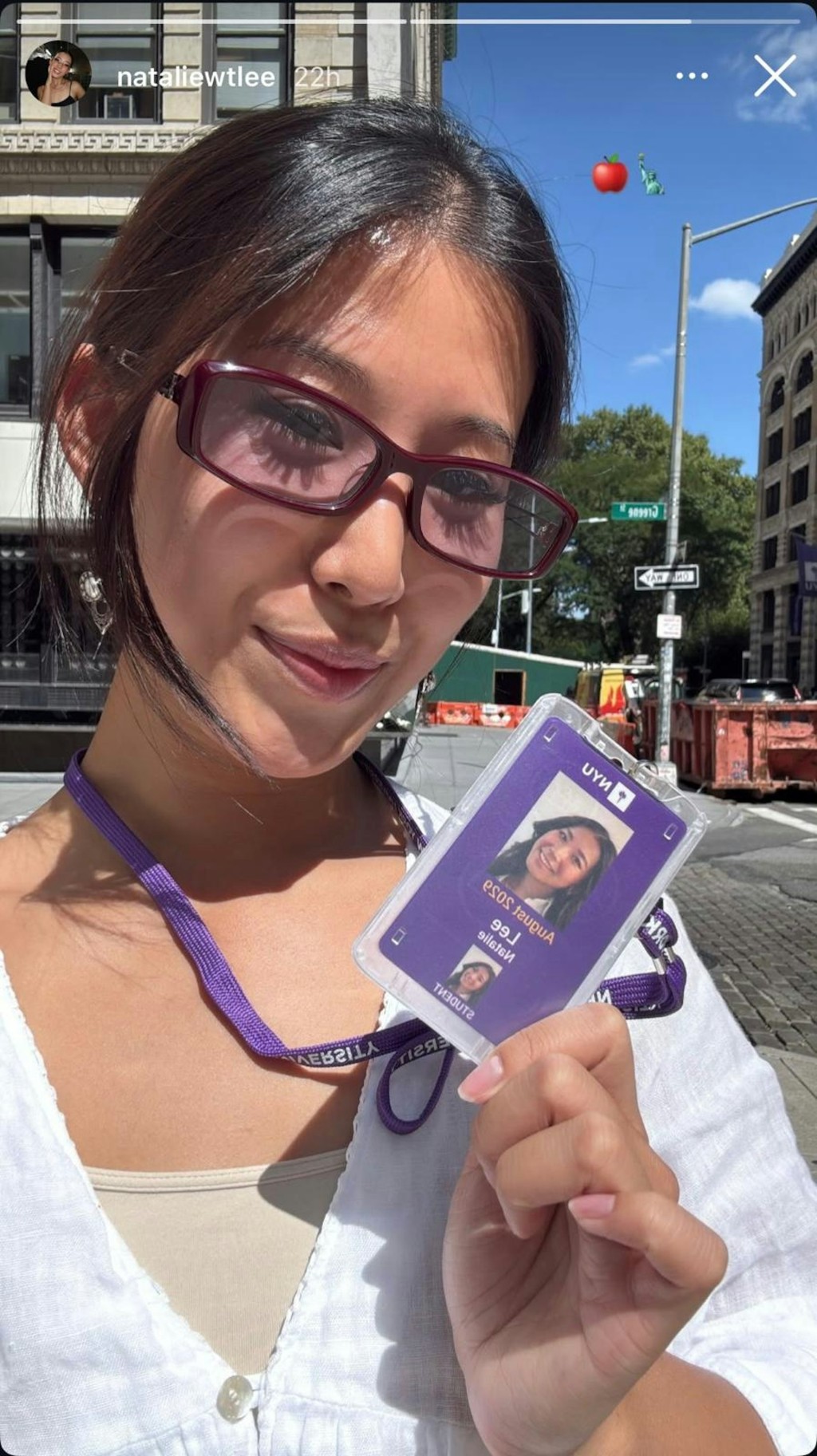 Natalie於美國紐約大學項讀市場學碩士課程。