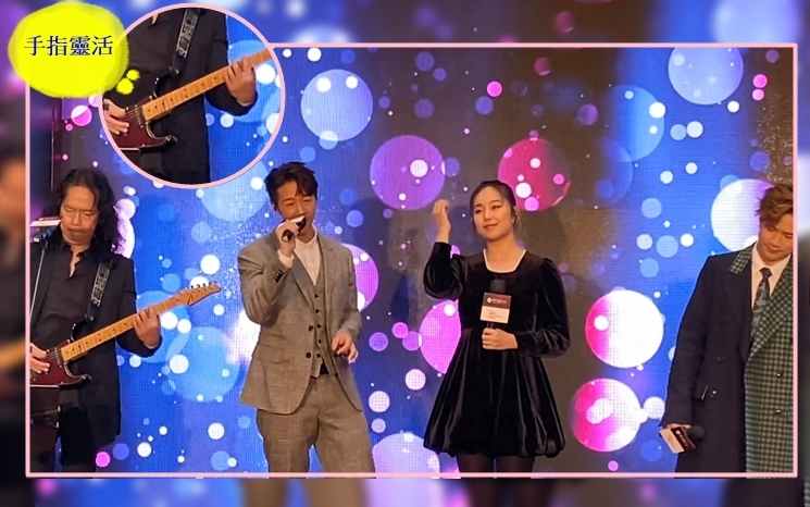 Joey Tang、Jay、黃淑蔓、梁釗峰今日齊齊為《中銀香港賽馬日》演出。