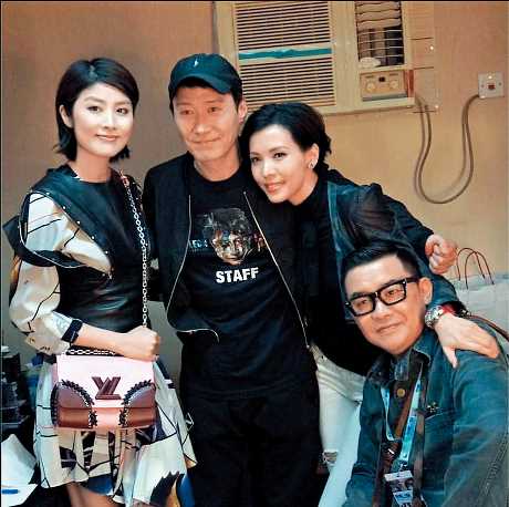 除咗係工作上會有少少衝突，Mark和黎明、陳慧琳好老友。