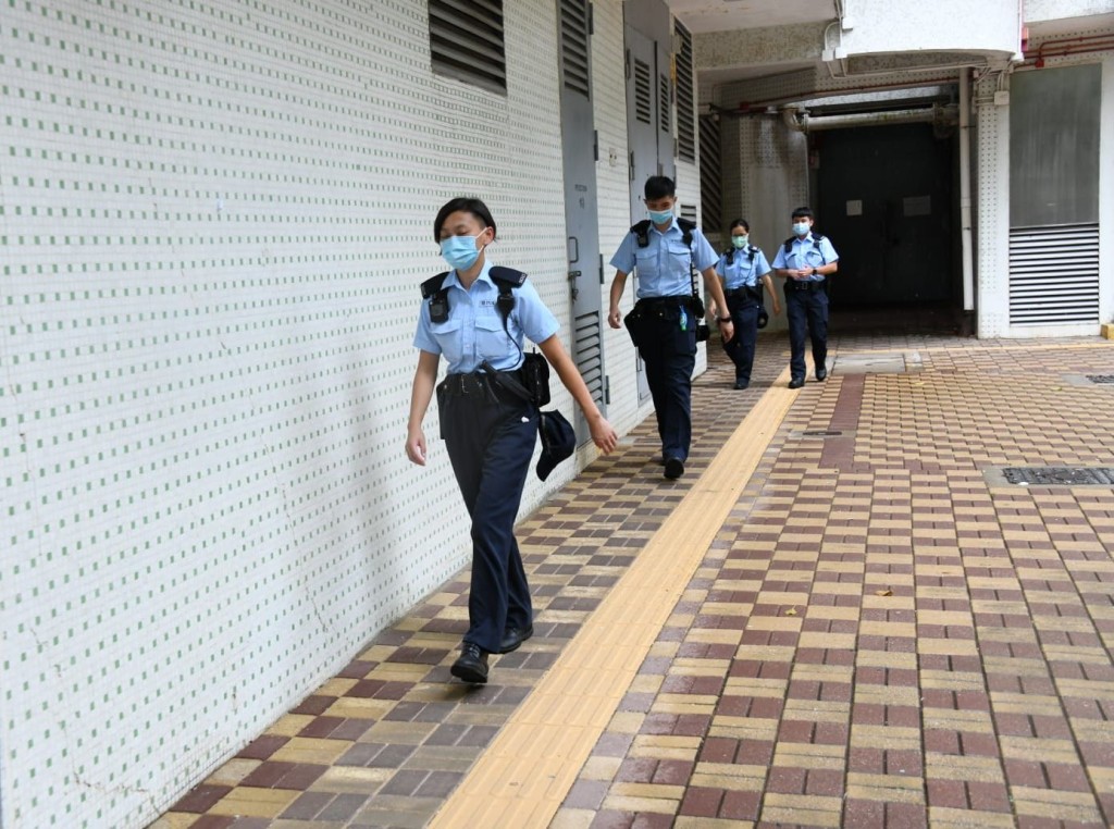 警方到場調查。