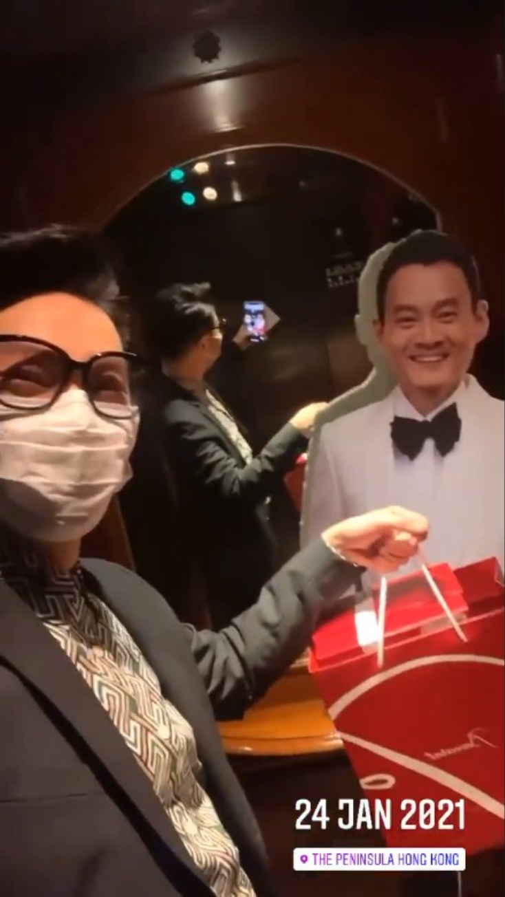 Vinci直擊婚禮現場,他笑稱一入Lift就見到新郎哥。