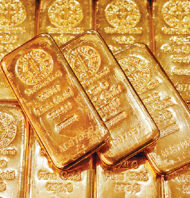 ■美元匯價偏軟下，金價近月造好，同時帶動金股攀升。