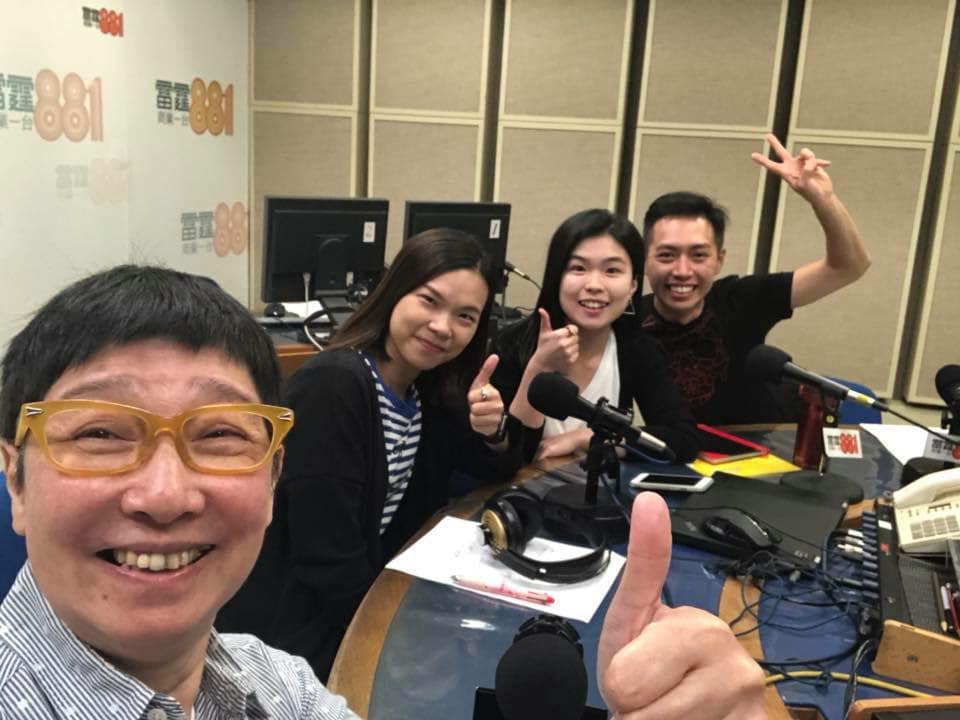 蘇施黃和Tristan(黎榮業)曾合作主持商台節目。