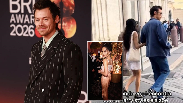 Harry Styles傳向女友求婚成功 撻着8個月即訂終身 Zoe Kravitz手上巨鑽洩蜜。