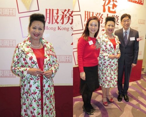 家燕姐坦言這車厘子Look,因有人關心而份外感到甜蜜。