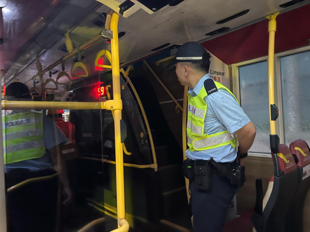 警員到場調查。