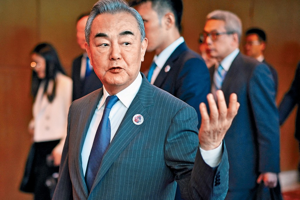 王毅表示中美要加強接觸。