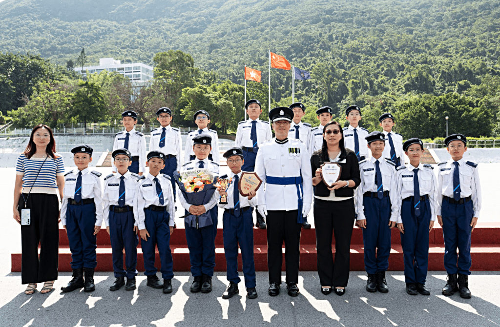 最佳步操小隊冠軍(小學組)由天主教柏德學校奪得。