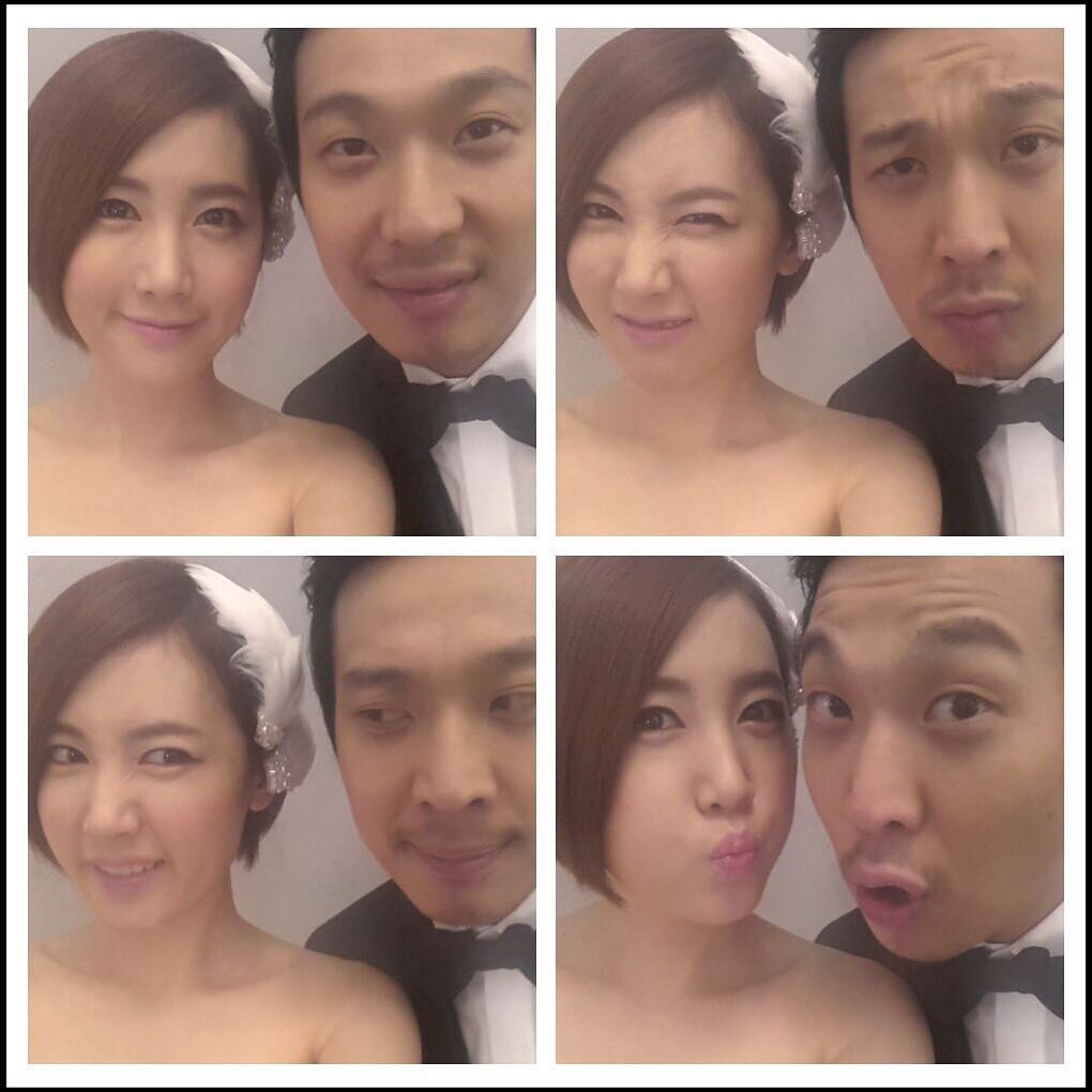 HAHA與妻子金高恩於2012年結婚。