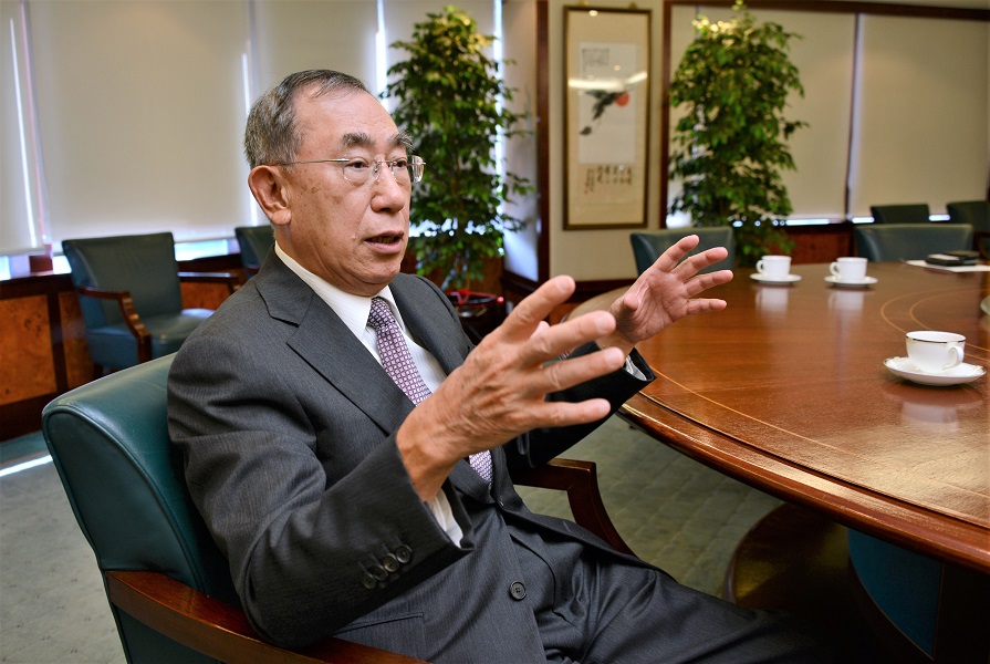 長原彰弘(79歲)為中國人,原名張炳煌。資料圖片