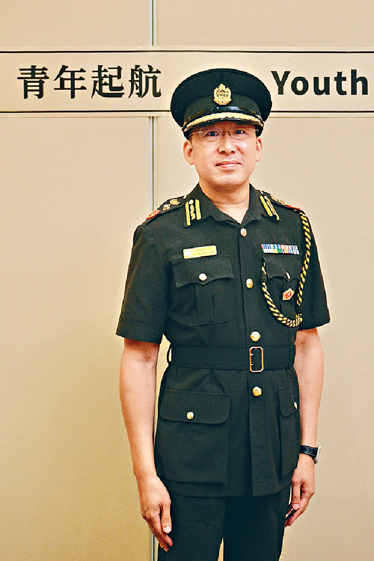 ■香港交通安全隊總監張家豪，希望能將活動擴展到航空方面，從而吸引更多學生加入交通安全隊。