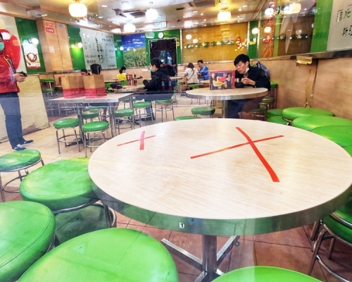 食肆防疫新規定昨日傍晚6時已實施。