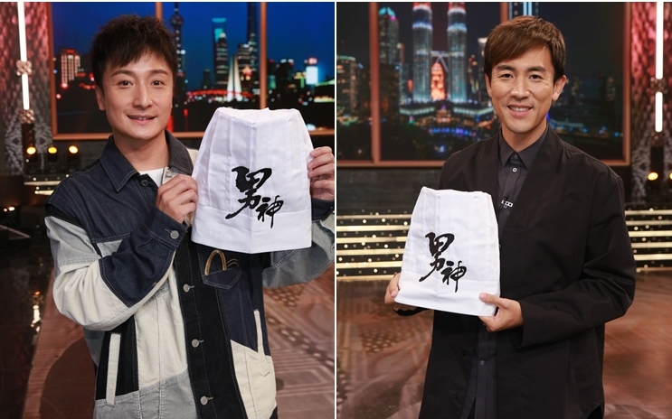 譚俊彥及方力申(左)分別是第2組及第3組營業的男神單位。