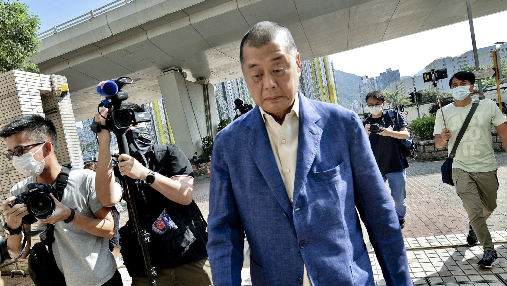 「壹傳媒」創辦人黎智英及3間與《蘋果日報》相關公司，日前已被裁定「串謀勾結外國勢力」及「串謀發布煽動刊物」3罪全部罪成。資料圖片