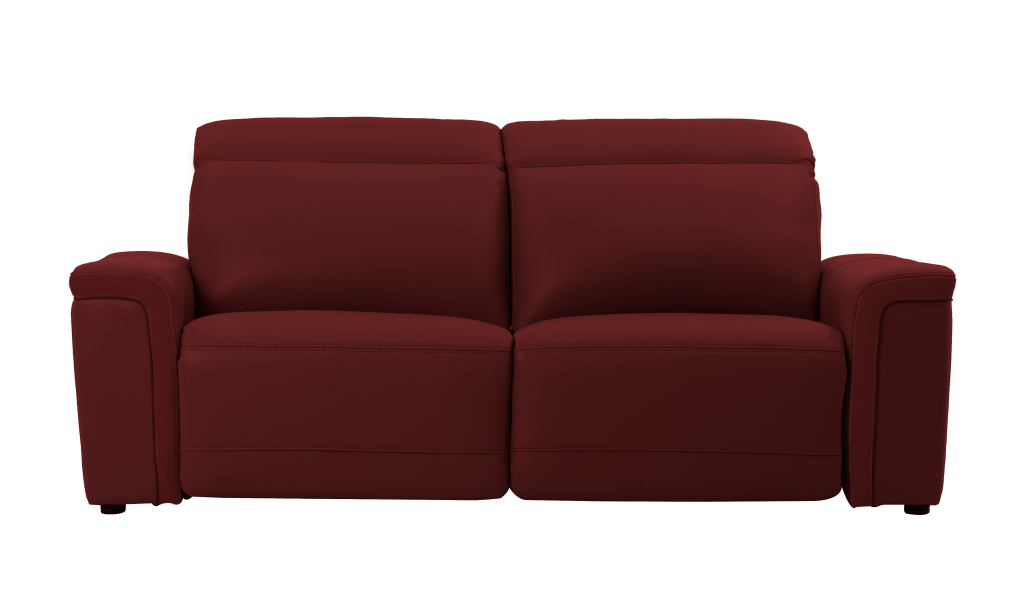 由8月1日至15日獨家優惠限定店精選的Amento雙座位真皮雙電動彈較沙發/原價18,446、特價$1,844/HomeSquare。