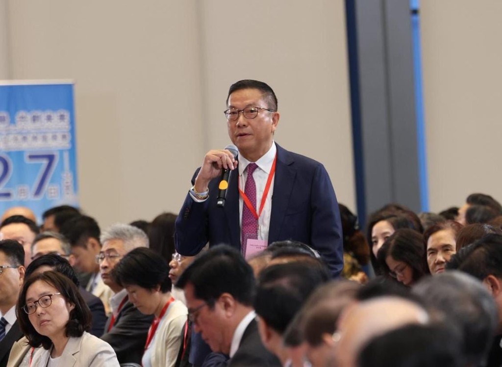 全國政協常委施榮懷。李家超FB圖片 全國政協常委施榮懷。李家超FB圖片