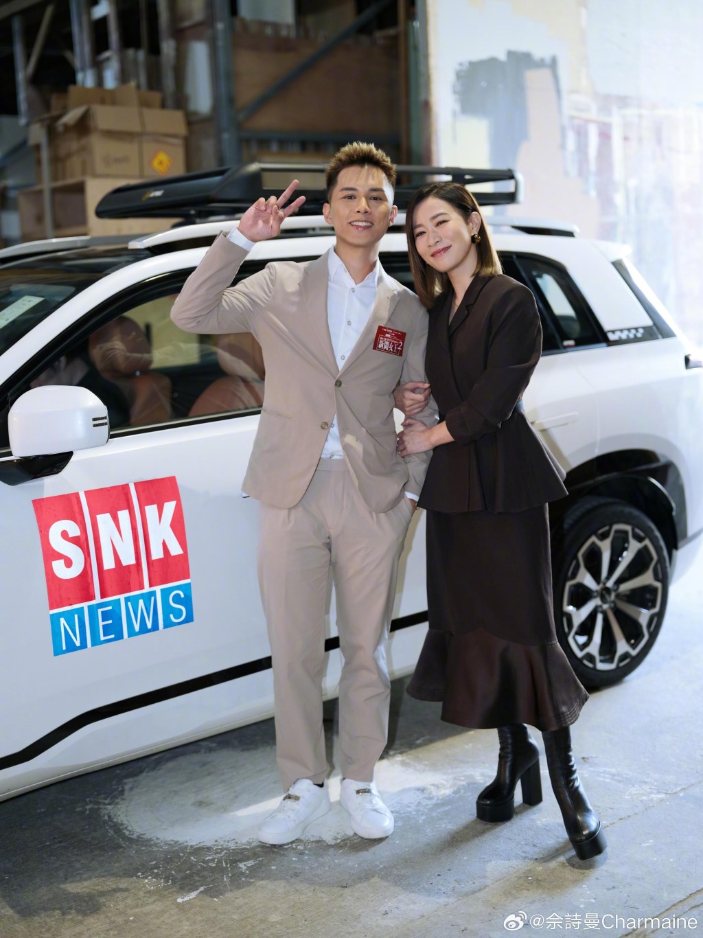 何廣沛希望開拍《新聞女王3》,更希望可以留低跟阿佘再合作。 何廣沛希望開拍《新聞女王3》,更希望可以留低跟阿佘再合作。