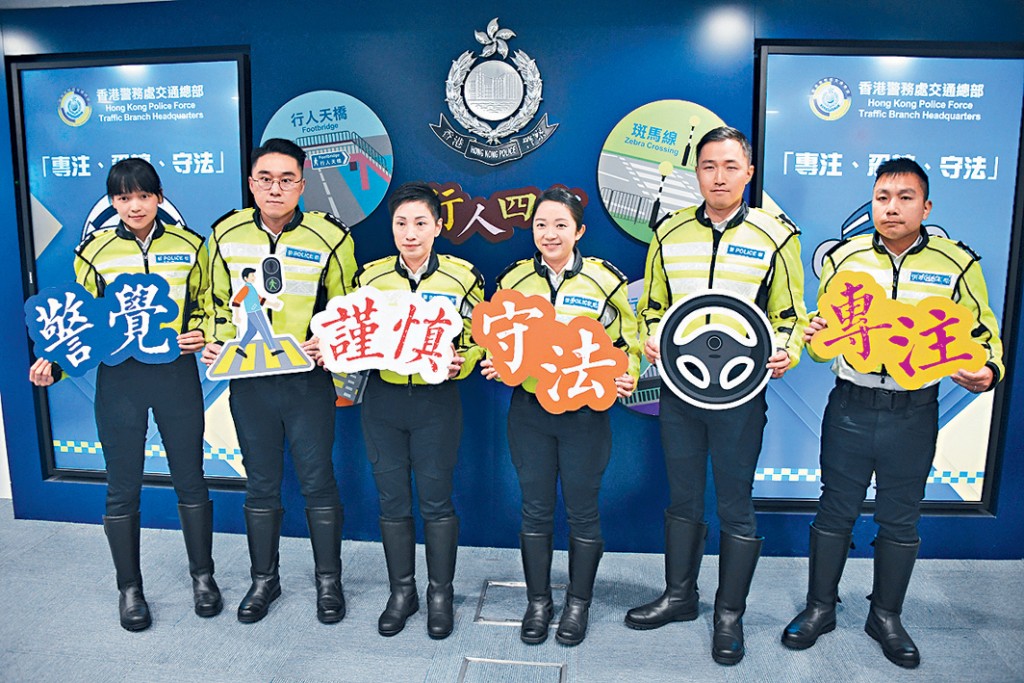 警方交通总部下周起严厉执法票控违规司机及行人。