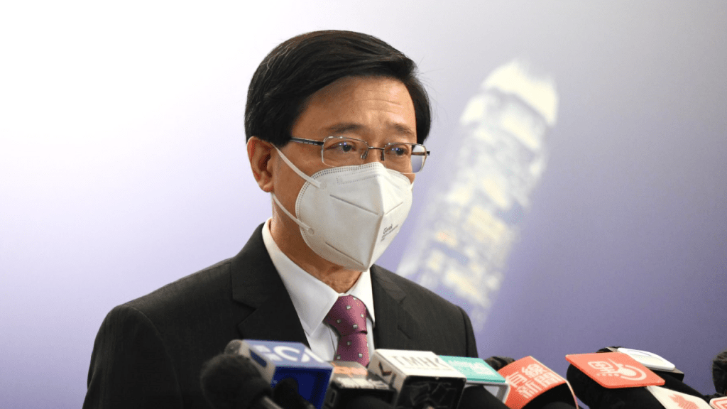 李家超鼓勵各界為他將於10月發表的施政報告，提供創新意念。 